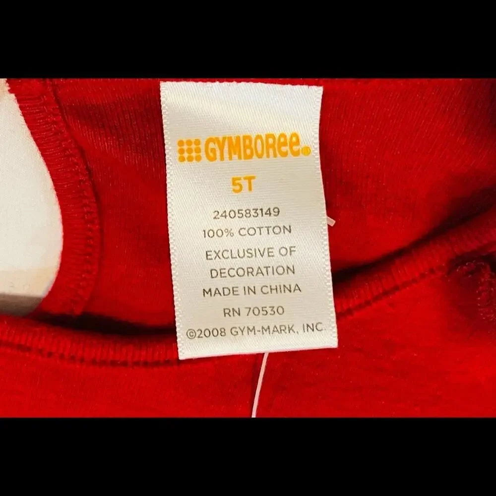 Gymboree red ls